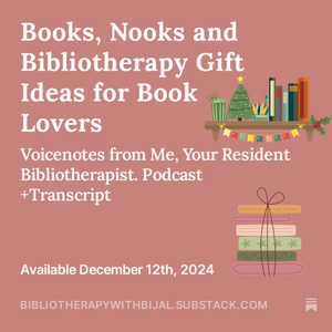 Books, Nooks and Bibliotherapy Gift Ideas for Book Lovers